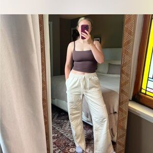 cream carpenter pants